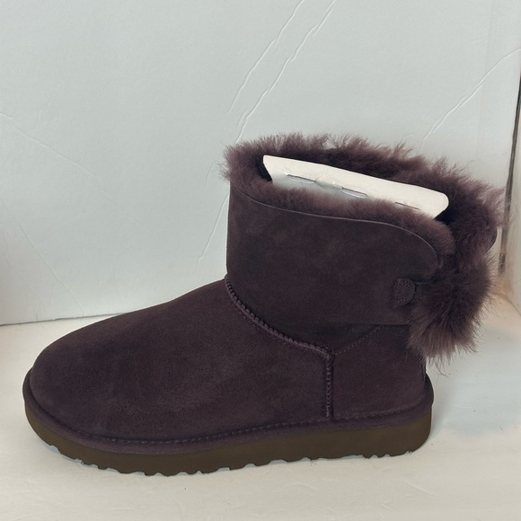 NWOT UGG classic mini puff crystal bow boots - Picture 8 of 16